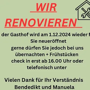  Frühstückspension Gasthof Muhlegger